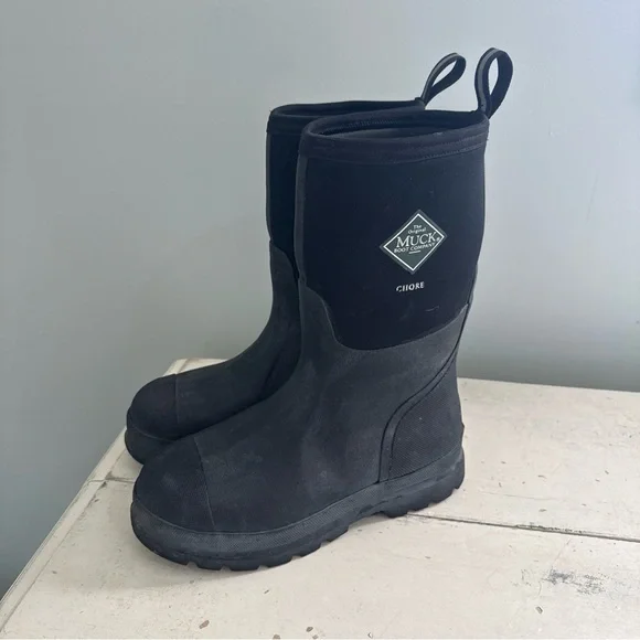 The Original Muck Boot Company Chore Steel Toe Boots - M8/W9 - Picture 2 of 6
